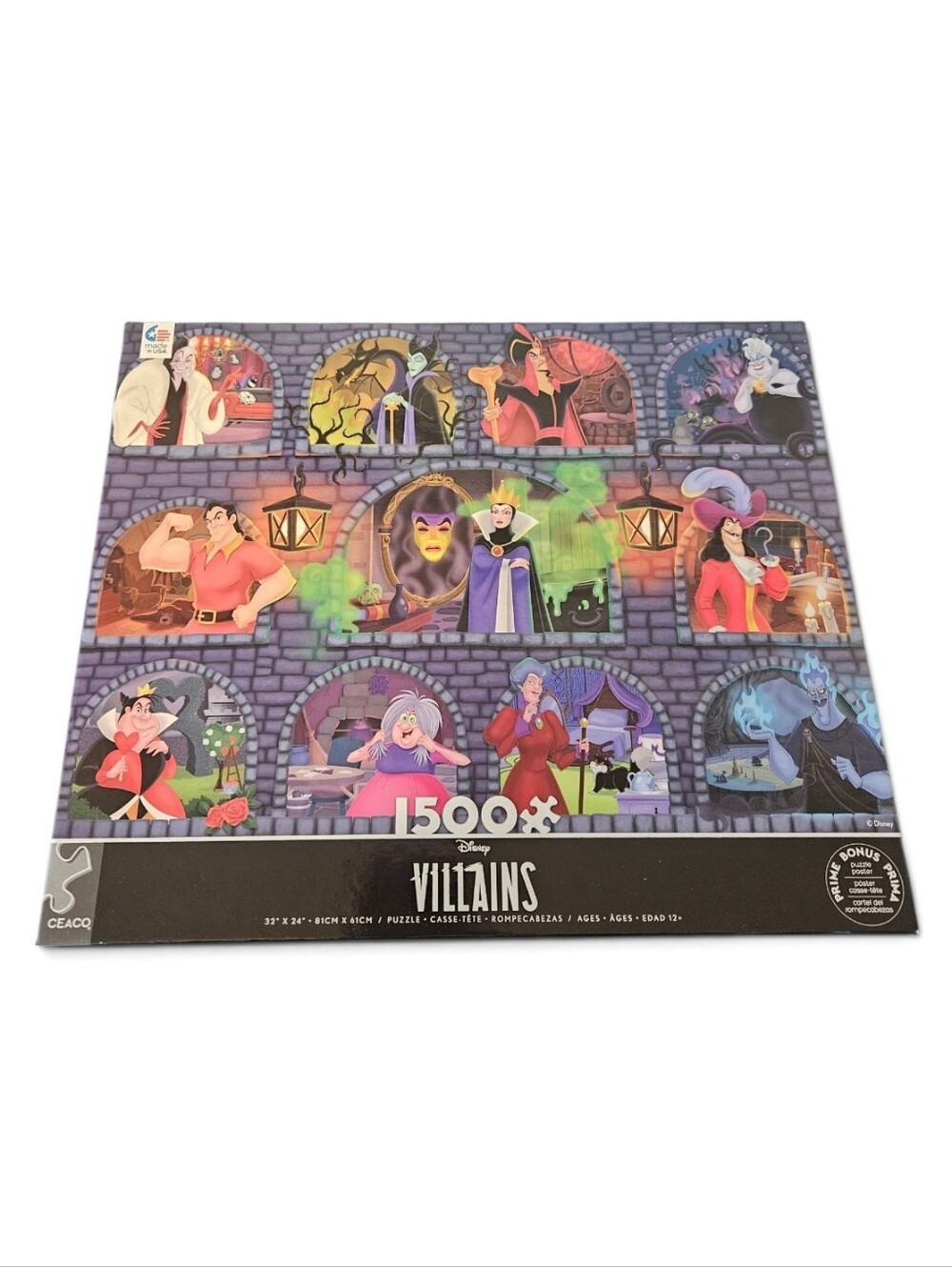 Ceaco Disney Villians 1500 Piece Puzzle